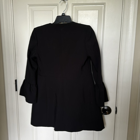 Zara Basic Collection Pearls Embellished Neck Jacket/Blazer - Picture 9 of 10